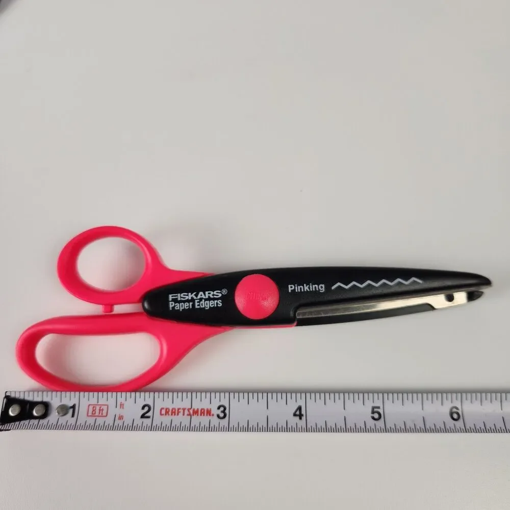 9 Fiskars Provo Crafts Decorative Edge Scissors Lot 15 Scrapbooking Paper Border